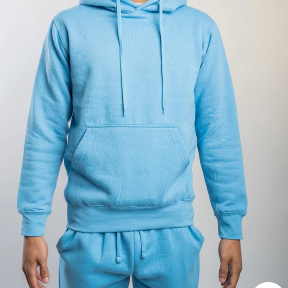 Light blue sweatsuit